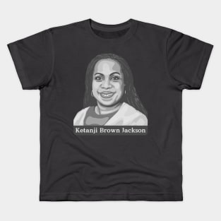 Ladies of the Supreme Court - Ketanji Brown Jackson Kids T-Shirt